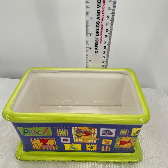 Winnie The Pooh Ceramic Planter Box - Picture 6 of 10